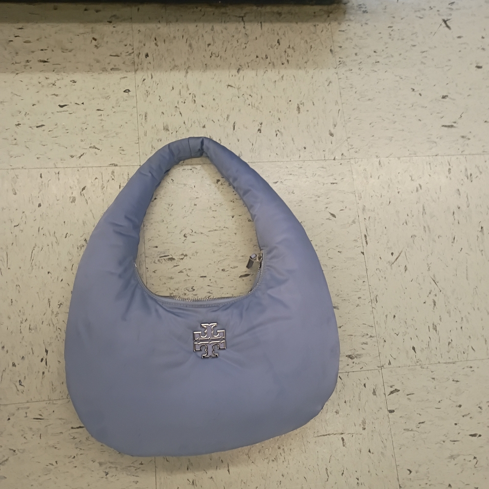 Tory Burch Lavender Nylon Hobo Bag - Picture 2 of 4